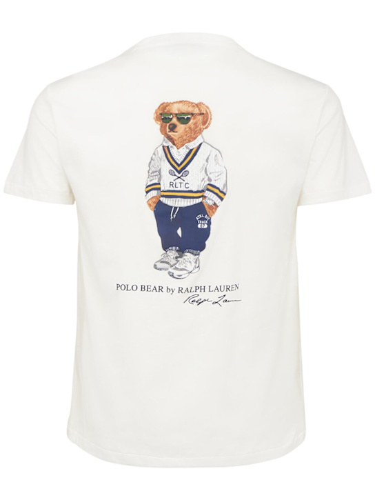 Polo Ralph Lauren: Polo Bear printed cotton t-shirt - men_1 | Luisa Via Roma