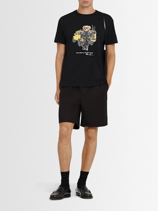 Polo Ralph Lauren: T-Shirt aus Baumwolle „Defender Bear“ - men_1 | Luisa Via Roma
