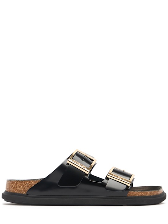 BIRKENSTOCK: Arizona DB leather sandals - women_0 | Luisa Via Roma