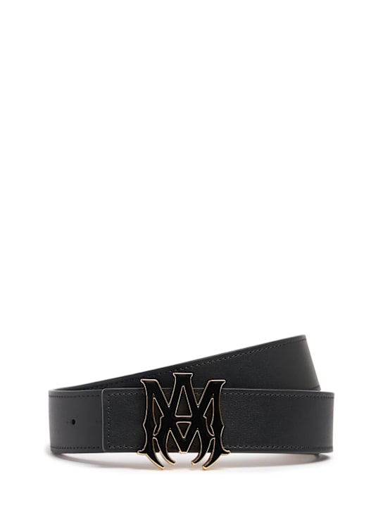 Amiri: MA 4cm enamel belt - men_0 | Luisa Via Roma