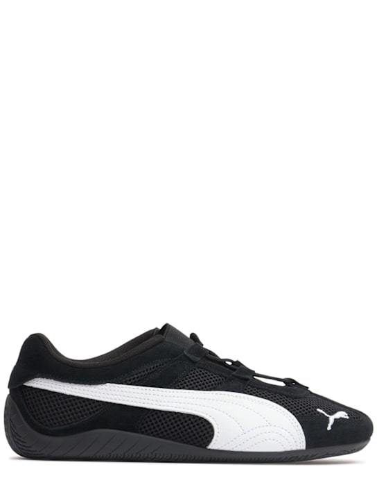 PUMA: Speedcat Go sneakers - Puma Black - women_0 | Luisa Via Roma