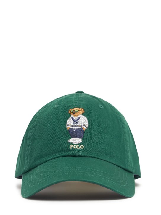 Polo Ralph Lauren: Baumwollkappe mit Stickerei - men_0 | Luisa Via Roma