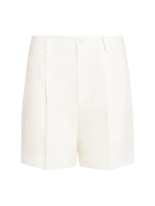 Tracy linen Bermuda shorts - Thumbnail 1