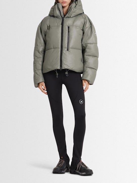 adidas By Stella McCartney: 短款蓬松夹克 - women_1 | Luisa Via Roma