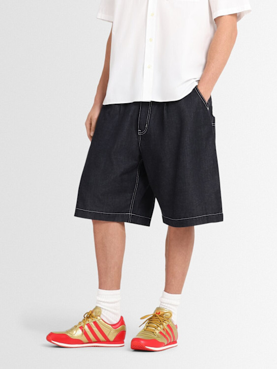 adidas Originals: Galaxy OG sneakers - Gold/Red - men_1 | Luisa Via Roma