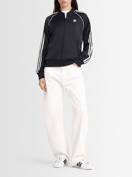 adidas Originals: Satin track jacket - women_1 | Luisa Via Roma