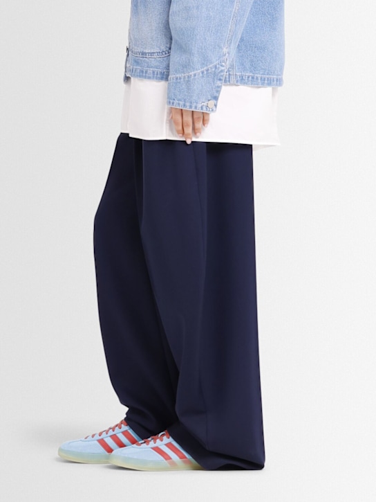 adidas Originals: Gazelle Indoor sneakers - Blue/Red - women_1 | Luisa Via Roma