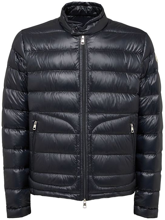 Moncler: Acorus lightweight nylon down jacket - men_0 | Luisa Via Roma