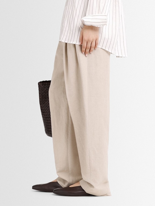 Marsell: Scivolo leather flats - Dark Brown - women_1 | Luisa Via Roma