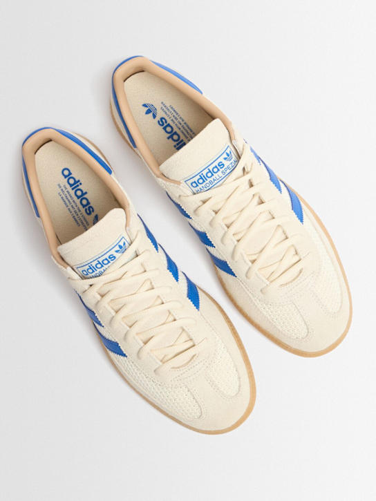 adidas Originals: Handball Spezial sneakers - White/Blue - women_1 | Luisa Via Roma