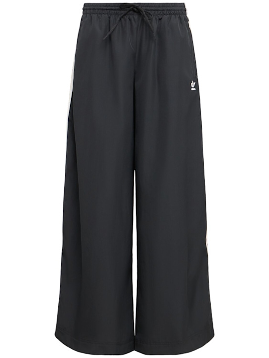 adidas Originals: Oversized track pants - Black - women_0 | Luisa Via Roma
