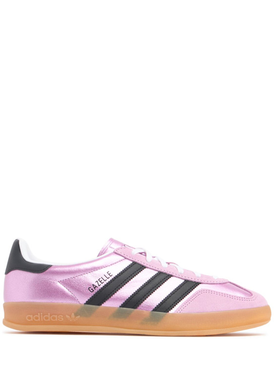 adidas Originals: Gazelle Indoor sneakers - Purple/Black - women_0 | Luisa Via Roma