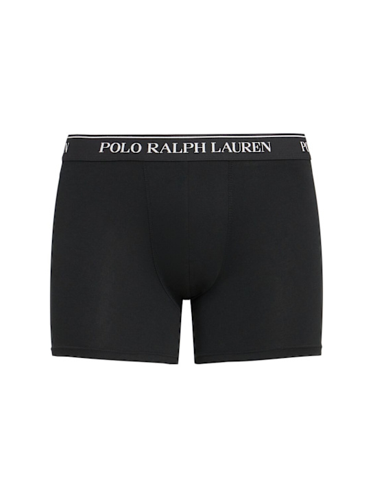 Polo Ralph Lauren: Pack of 3 classic logo boxer briefs - men_0 | Luisa Via Roma