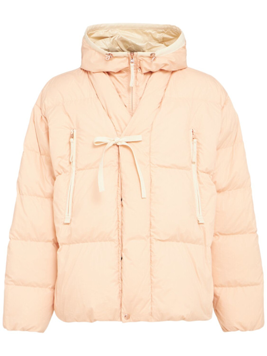 Moncler Genius: Moncler x Gilga Farm Tangelo jacket - Peach Pink - men_0 | Luisa Via Roma