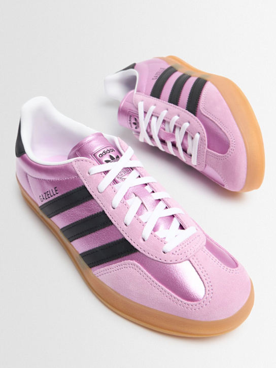 adidas Originals: Gazelle Indoor sneakers - Purple/Black - men_1 | Luisa Via Roma