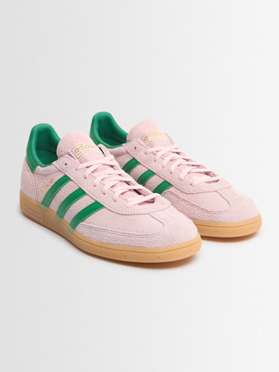adidas Originals: Handball Spezial sneakers - Pink/Green - women_1 | Luisa Via Roma