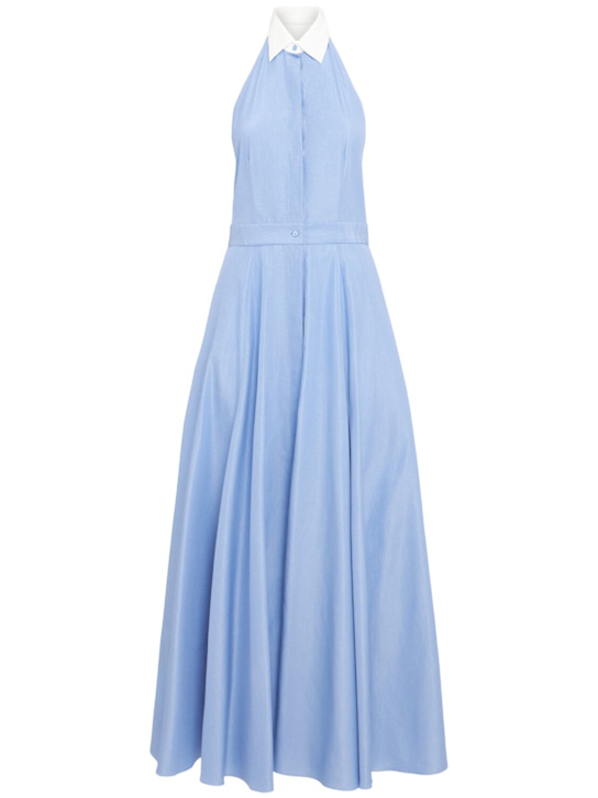 Eldred sleeveless cotton cocktail dress