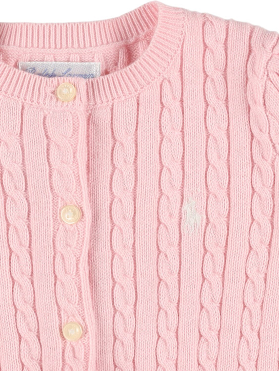 Polo Ralph Lauren: コットンニットカーディガン - kids-girls_1 | Luisa Via Roma