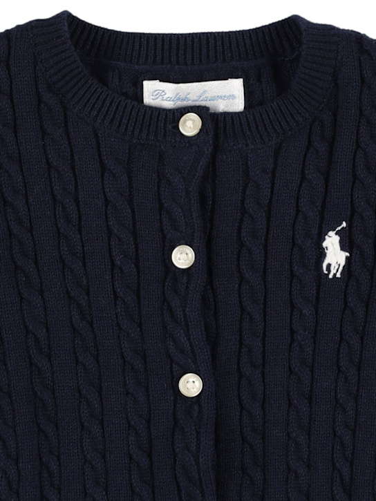 Polo Ralph Lauren: コットンニットカーディガン - kids-girls_1 | Luisa Via Roma