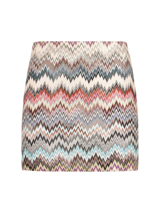 Missoni: A-line mini skirt - women_0 | Luisa Via Roma
