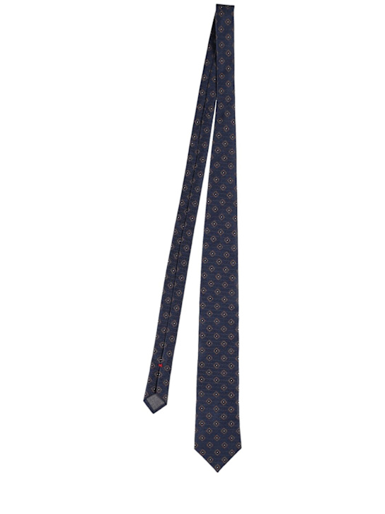 Brunello Cucinelli: Silk tie - men_0 | Luisa Via Roma