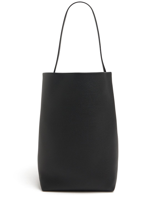 The Row: Large n/s park tote - Black - men_0 | Luisa Via Roma