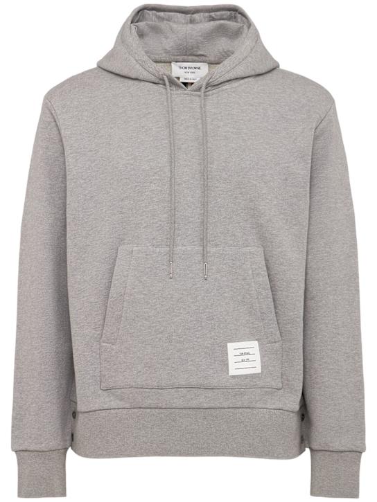 Thom Browne: コットンジャージースウェットシャツ - men_0 | Luisa Via Roma