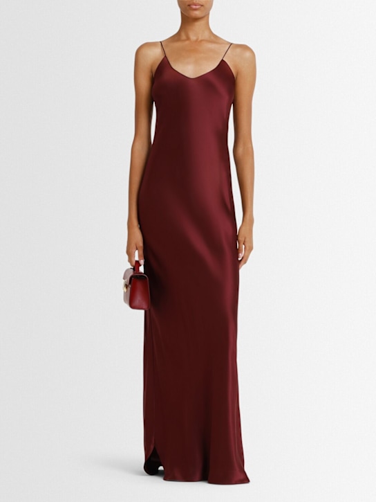 Nili Lotan: Cami silk gown - women_1 | Luisa Via Roma