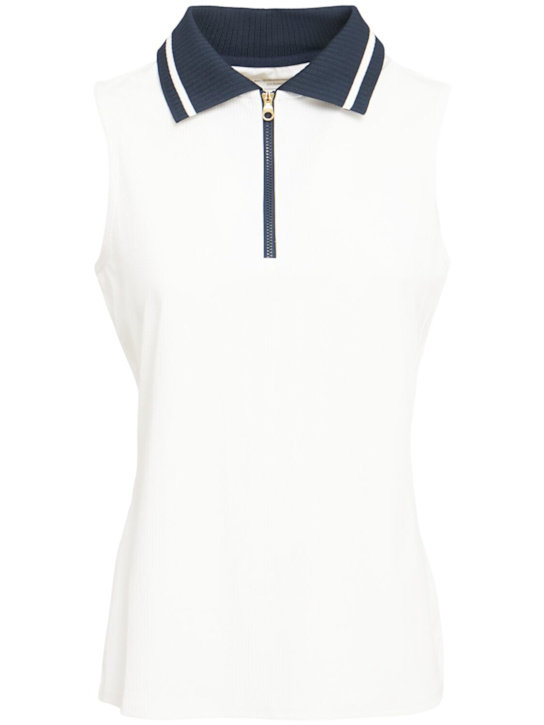 Varley: Jenny performance tank top - White - women_0 | Luisa Via Roma