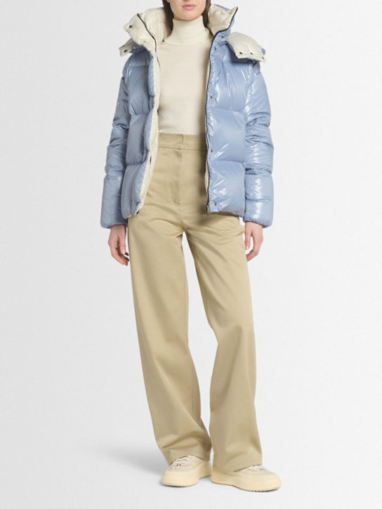 Moncler: Parana nylon down jacket - women_1 | Luisa Via Roma