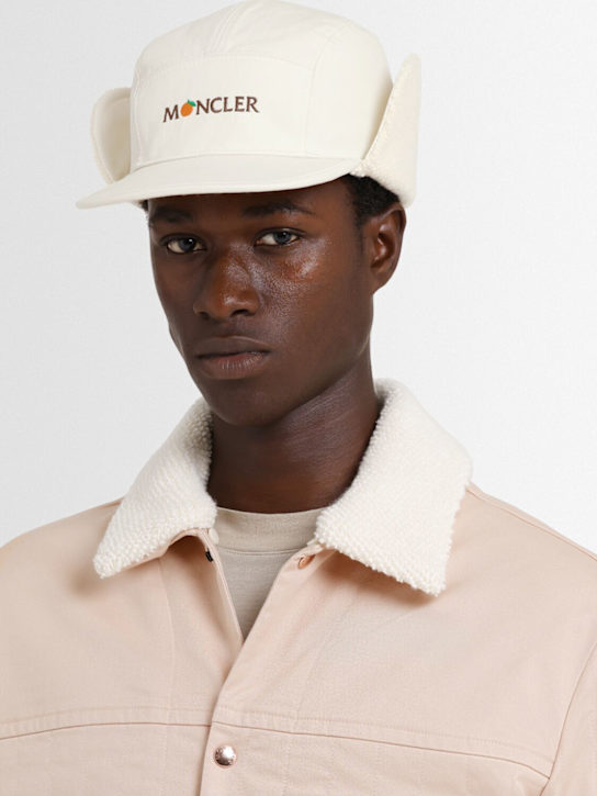 Moncler Genius: Moncler x Gilga Farm baseball cap - White - men_1 | Luisa Via Roma