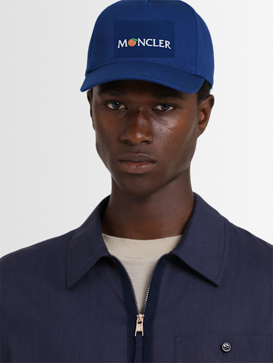 Moncler Genius: Moncler x Gilga Farm baseball cap - Dark Blue - men_1 | Luisa Via Roma