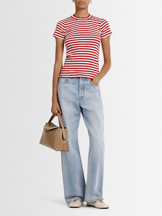 Polo Ralph Lauren: T-shirt in jersey di cotone - women_1 | Luisa Via Roma