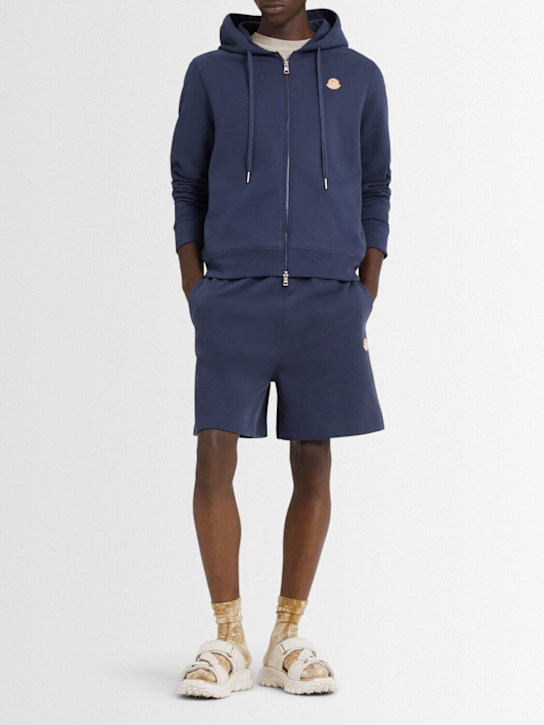 Moncler Genius: Moncler x Gilga Farm cotton sweatshirt - Navy - men_1 | Luisa Via Roma