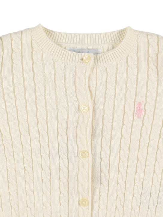 Polo Ralph Lauren: コットンニットカーディガン - kids-girls_1 | Luisa Via Roma