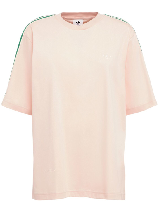 adidas Originals: Wales Bonner cotton boxy t-shirt - women_0 | Luisa Via Roma