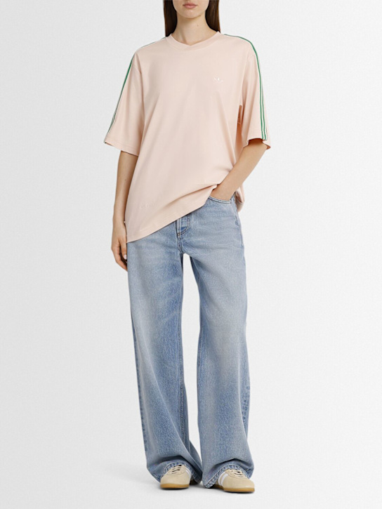 adidas Originals: Wales Bonner cotton boxy t-shirt - women_1 | Luisa Via Roma