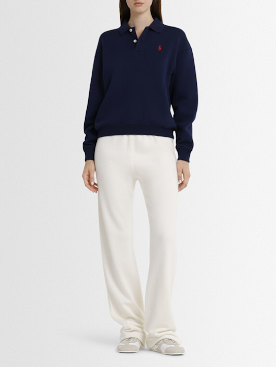 Polo Ralph Lauren: Felpa con logo Polo - women_1 | Luisa Via Roma