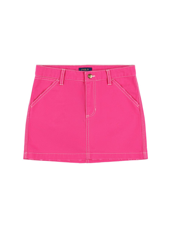 Polo Ralph Lauren: コットンデニムスカート - kids-girls_0 | Luisa Via Roma
