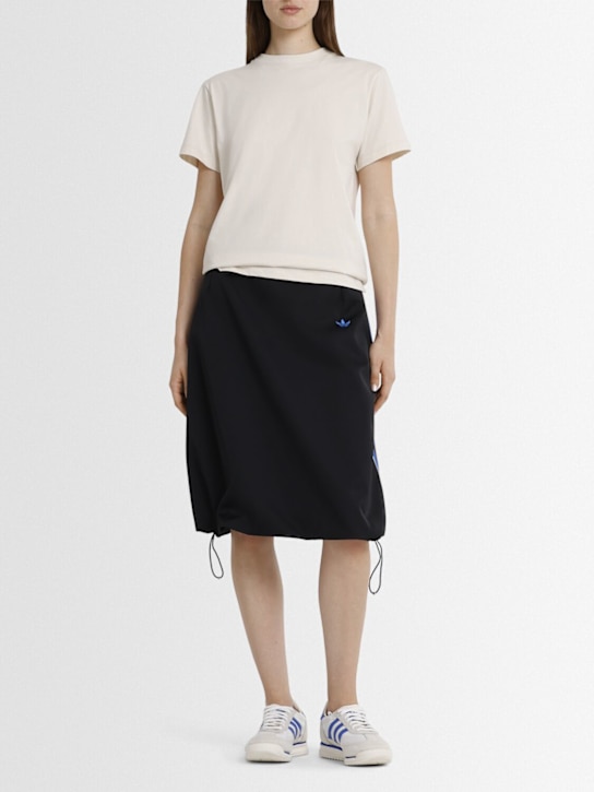 adidas Originals: Wales Bonner satin skirt - women_1 | Luisa Via Roma
