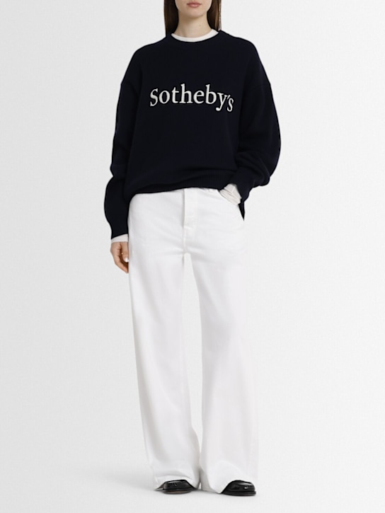 Frame: Frame x Sotheby's cashmere sweater - women_1 | Luisa Via Roma