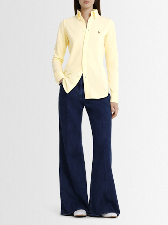 Polo Ralph Lauren: Camicia in cotone Oxford a righe - women_1 | Luisa Via Roma