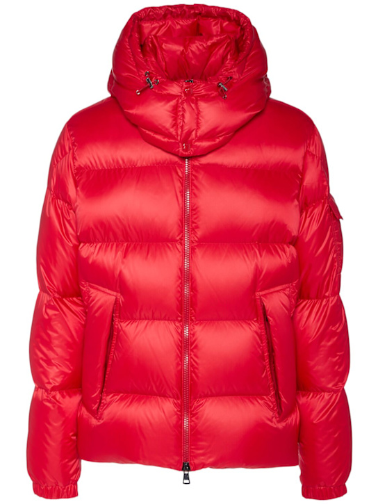 Moncler: Couyere nylon down jacket - Red - men_0 | Luisa Via Roma