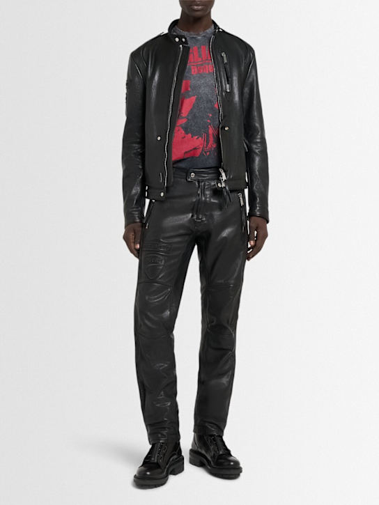 Dsquared2: Lederjacke „Ducati“ - men_1 | Luisa Via Roma