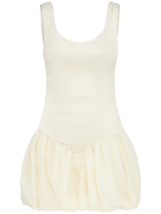 Entire Studios: Tulle-lip dress - Beige - women_0 | Luisa Via Roma