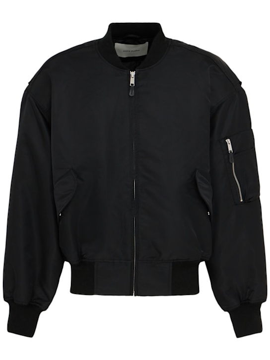 Entire Studios: Broad bomber jacket - Oil - men_0 | Luisa Via Roma