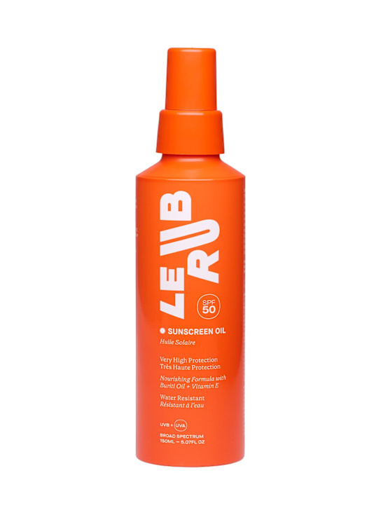 Le Rub: Huile solaire SPF 50 150 ml - Transparent - beauty-women_0 | Luisa Via Roma