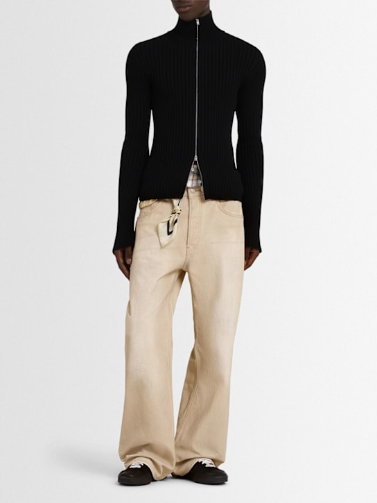 Acne Studios: Jeans „2021M Traffic Sand“ - Sand Beige - men_1 | Luisa Via Roma