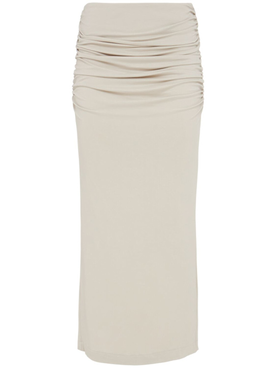 Entire Studios: Jupe longue Surge - Blanc - women_0 | Luisa Via Roma