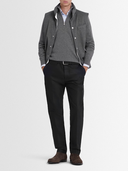 Brunello Cucinelli: Cashmere turtleneck sweater - men_1 | Luisa Via Roma